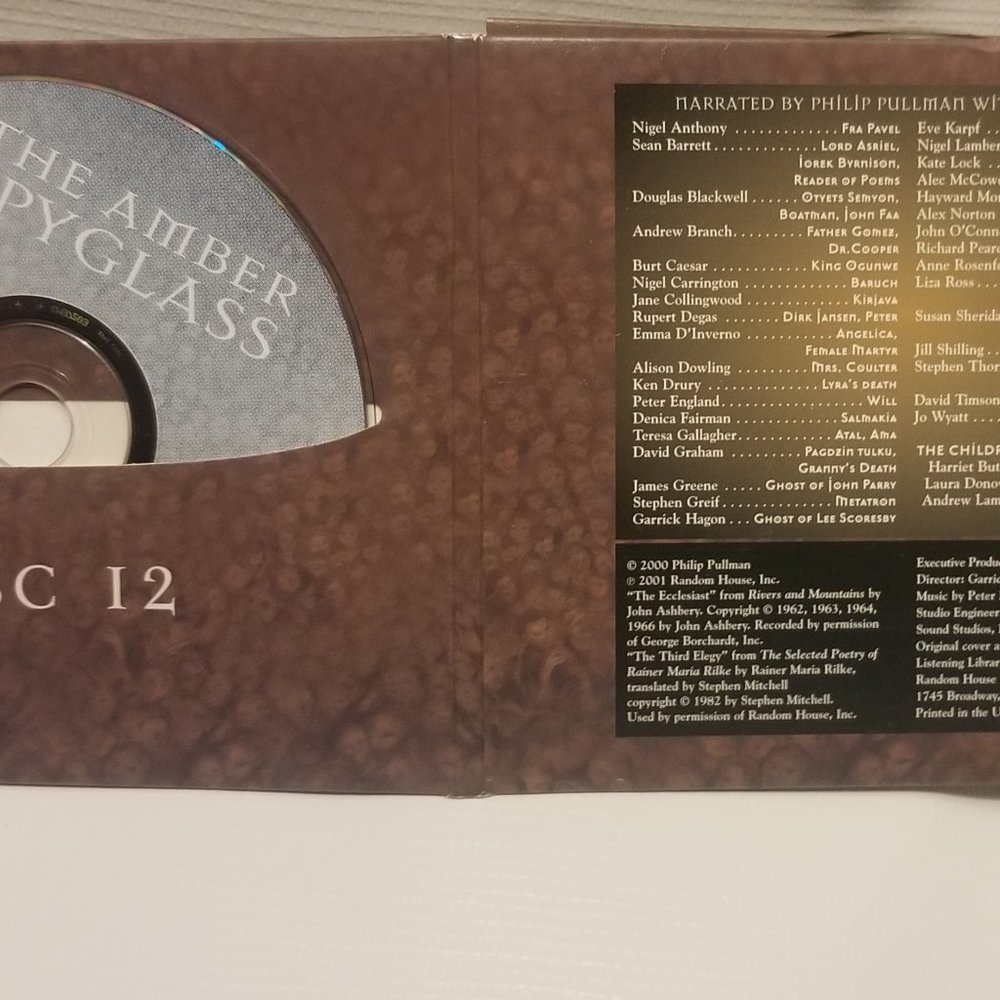 Philip Pullman's Amber Spyglass Audiobook - Picture 7 of 7